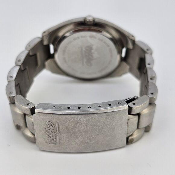 Massimo Men's Watch 37MM Gray Dial Date Gray Bracelet Band 6" New Battery - Picture 8 of 12